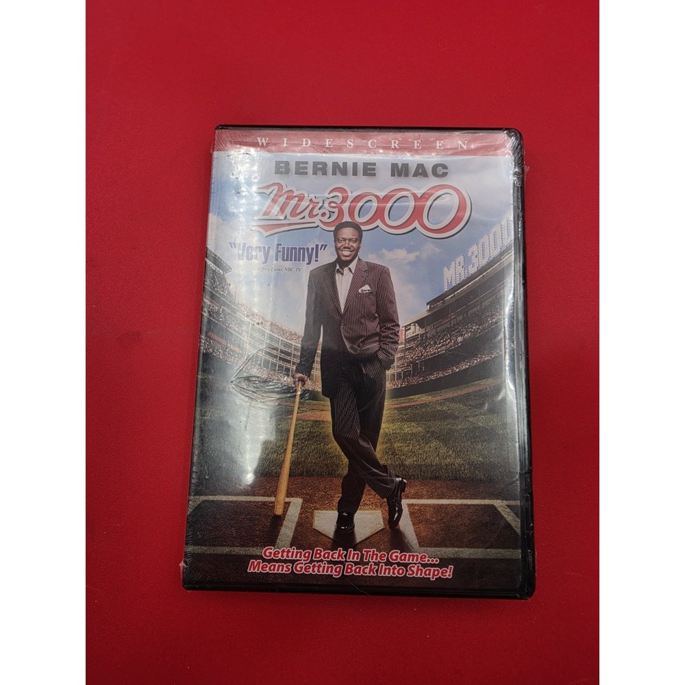 Touchstone Mr 3000 DVD Unisex OS Black New Bernie Mac Baseball Comedy